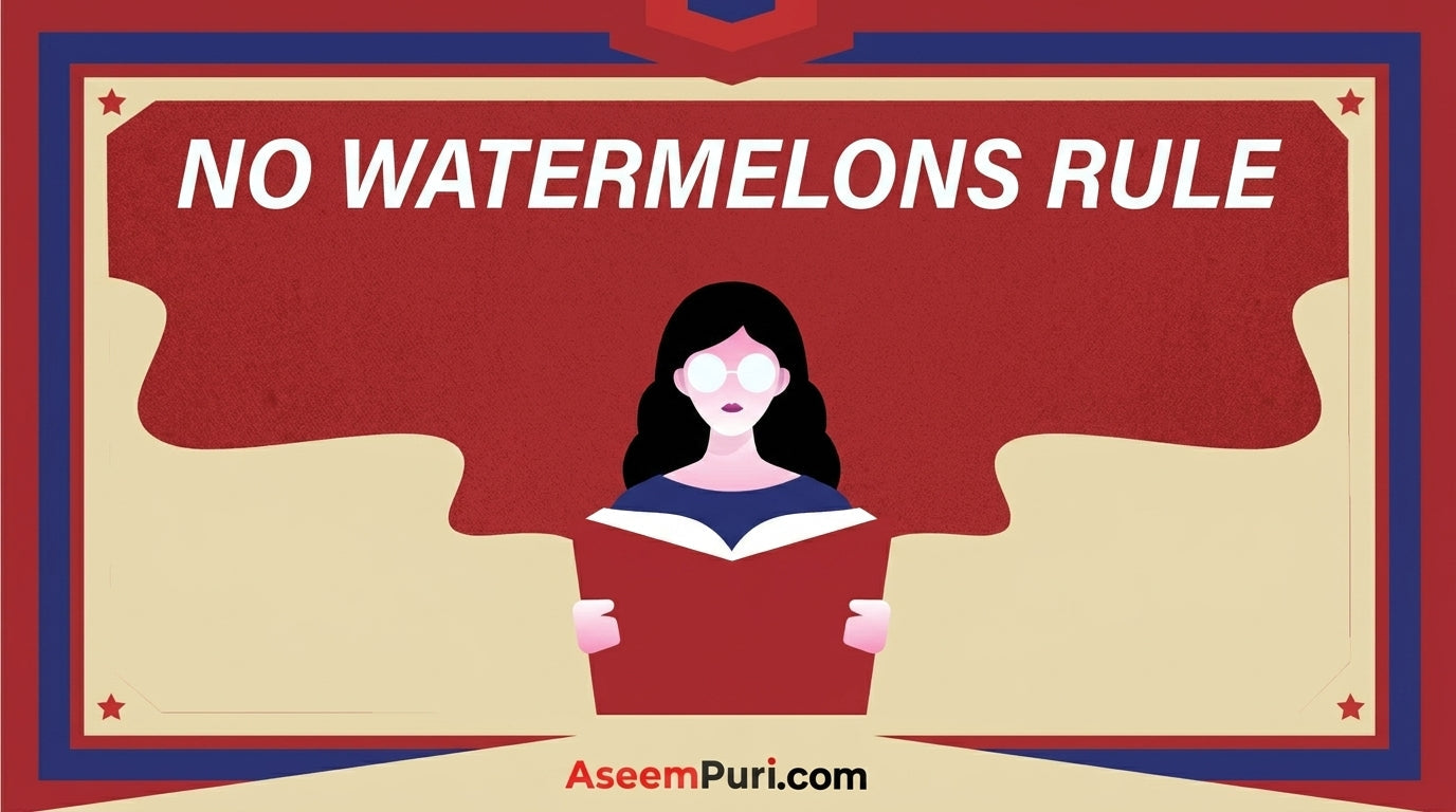 Transparent Leadership: How to Implement the 'No Watermelons' Rule at Work