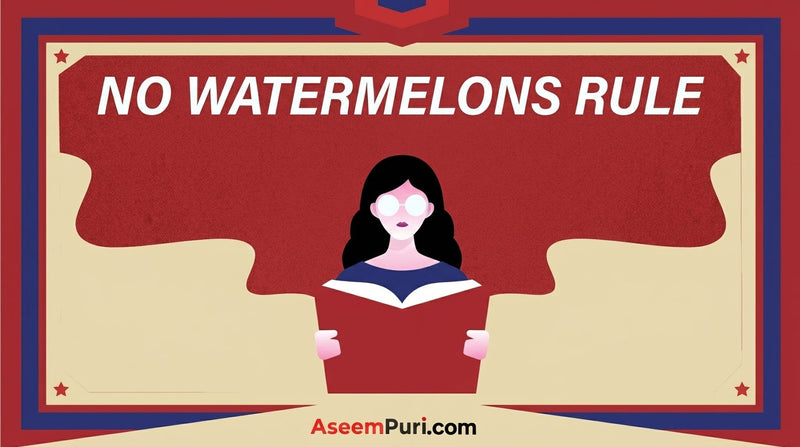 Transparent Leadership: How to Implement the 'No Watermelons' Rule at Work
